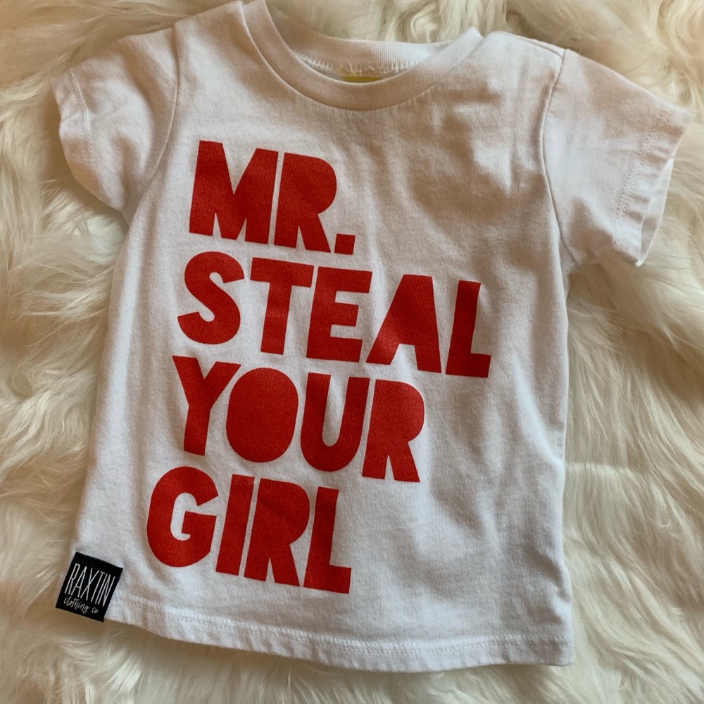 Raxtin Clothing Co baby tee